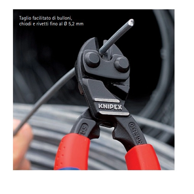 Vendita online Tronchese Cobolt con molla e manici rivestiti 200 mm.